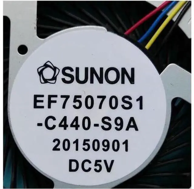 Alt view image 3 of 3 - New original cpu fan for Sunon EF75070S1-C440-S9A laptop CPU COOLING FAN COOLER