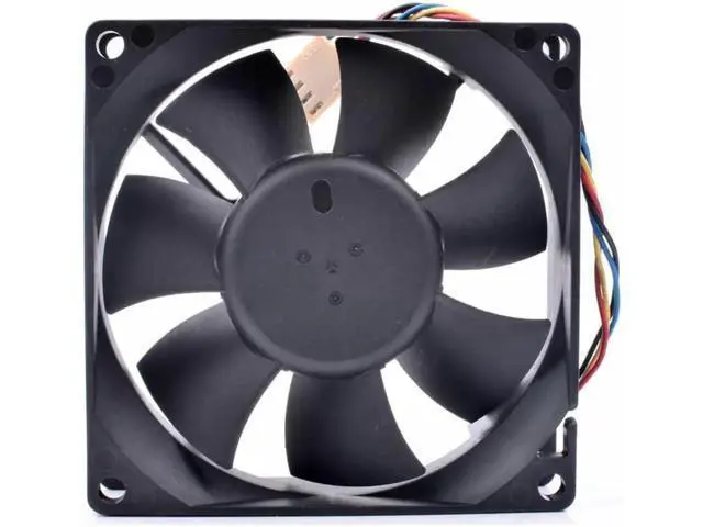 Alt view image 2 of 4 - AFB0812SH 8cm 8025 80mm fan DC12V 0.51A 4 lines pwm computer chassis CPU large air volume cooling fan