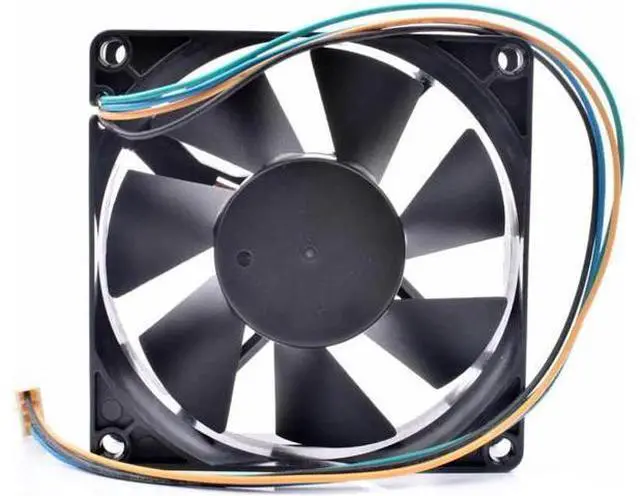 Alt view image 4 of 4 - F128025SU 8cm 8025 80mm fan 12V 0.40A 4 lines pwm chassis CPU large air volume cooling fan