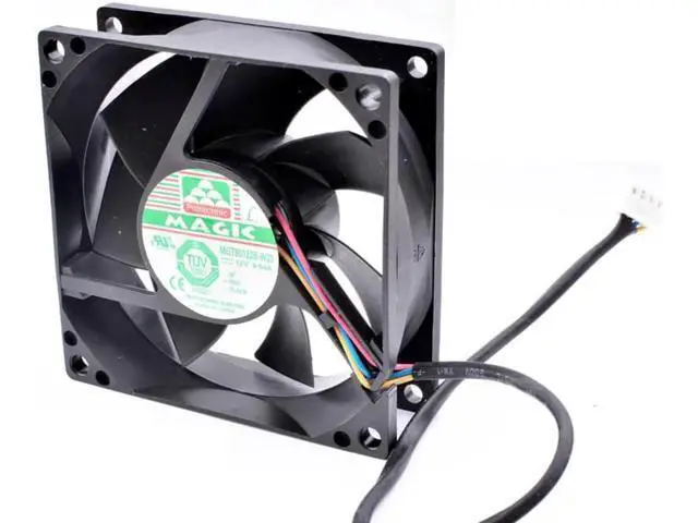 Alt view image 2 of 4 - MGT8012ZB-W25 8cm 8025 80mm fan 80x80x25mm DC12V 0.54A Server chassis power supply large air volume cooling fan