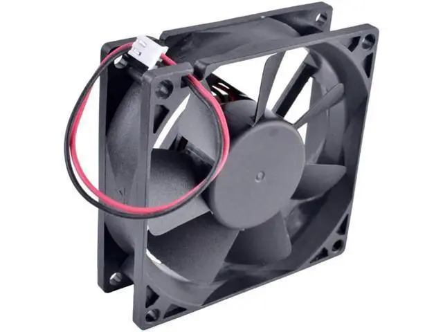 Alt view image 3 of 4 - AD0812HB-A70GL 8cm 8025 80mm fan 80x80x25mm 12V 0.25A Double ball bearing large air volume cooling fan