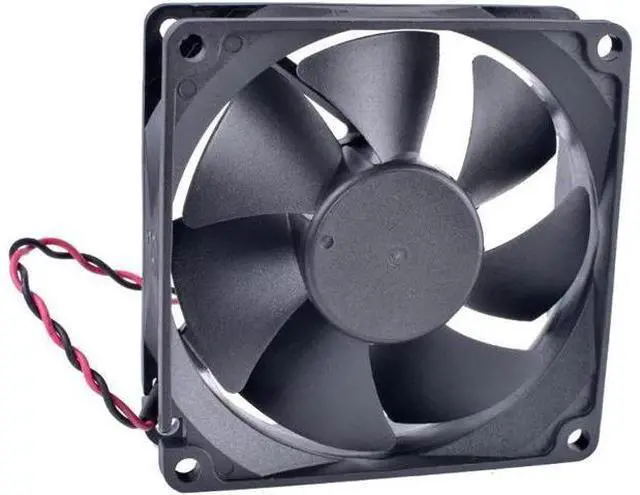 Alt view image 4 of 4 - FD128025HB-N 8cm 8025 80mm fan 12V 0.20A Double ball bearing large air volume cooling fan