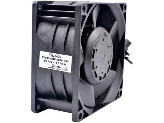 Alt view image 2 of 4 - New VF80381BX-Q010-S9H 8cm 80x80x38mm 80mm fan DC12V 50.40W 4 lines High-volume cooling fan suitable for server cabinets