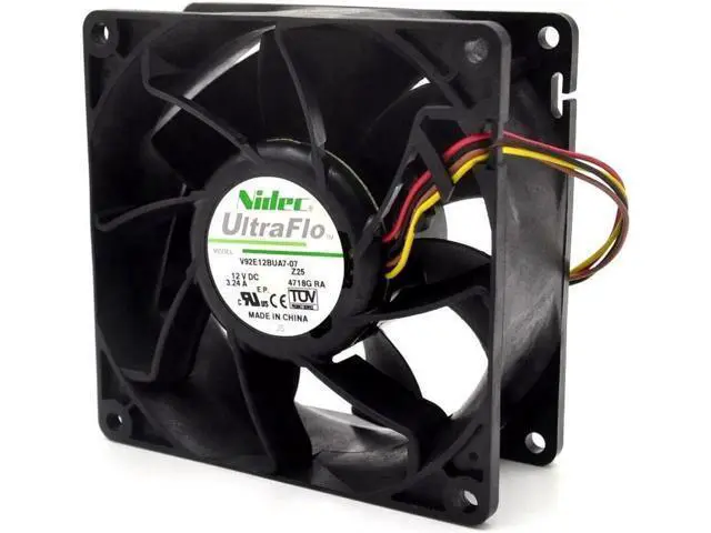 Alt view image 2 of 6 - New Cooling Fan 9238 V92E12BUA7-07 T35A3 12V 3.24A For FRONT SYSTEM FAN ASSY ML330 G6 ML150 G6 519740-001 2pcs\/lot