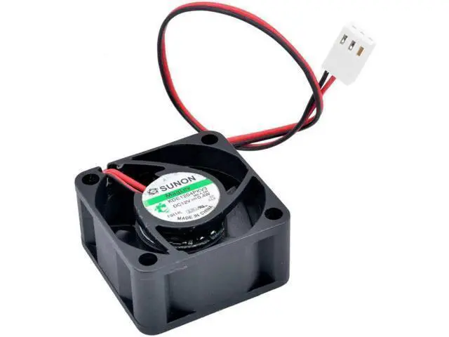 Alt view image 3 of 4 - KDE1204PKV3 4cm 40mm fan 40x40x20mm DC12V 0.4W 2pin Quiet cooling fan for 1U power supply