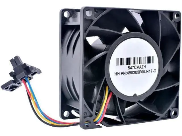 Alt view image 3 of 4 - New VF80381BX-Q010-S9H 8cm 80x80x38mm 80mm fan DC12V 50.40W 4 lines High-volume cooling fan suitable for server cabinets