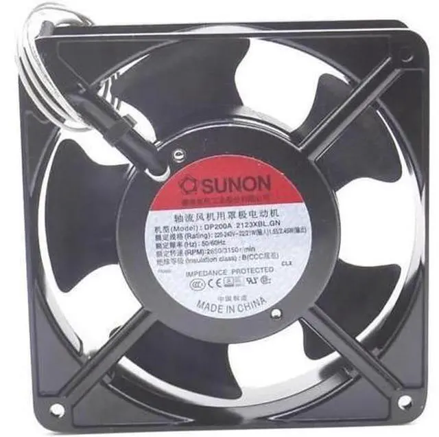Main image of New control cabinet cooling fan DP200A 2123XBL.GN industrial equipment axial fan 120 * 120 * 38mm