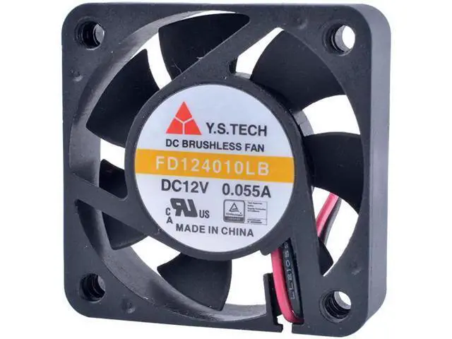 Alt view image 2 of 4 - FD124010LB 4cm 40mm fan 4010 12V 0.055A Double ball bearing ultra quiet cooling fan