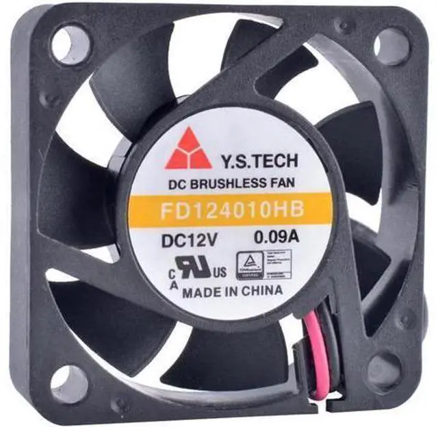 Main image of FD124010HB 4cm 40mm fan 4010 40x40x10mm 12V 0.09A Double ball bearing silent cooling fan