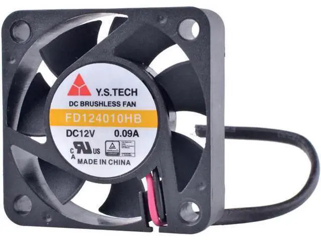 Alt view image 2 of 4 - FD124010HB 4cm 40mm fan 4010 40x40x10mm 12V 0.09A Double ball bearing silent cooling fan