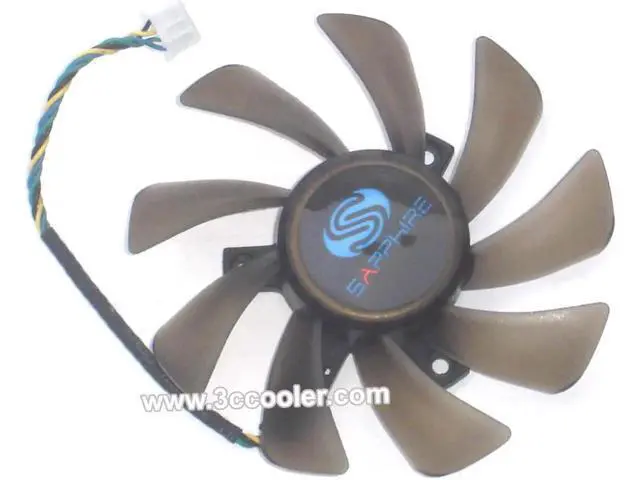 Alt view image 2 of 2 - for FirstD FD9015U12S 12V 0.55A 4 Wires 4 Pins Connector Frameless Cooling fan, VGA Fan