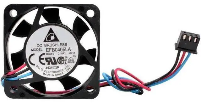 Alt view image 3 of 4 - EFB0405LA 4CM 40mm fan 40x40x10mm 4010 DC5V 0.10A 3 lines 3pin Cooling fan for IPC power monitor host