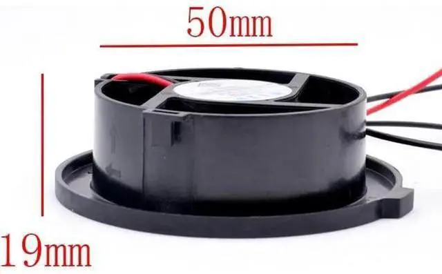 Alt view image 2 of 3 - I.G.B BRUSHLESS DC 12V FAN ID-NO:651 043 Double ball bearing, diameter 65mm, cooling fan for car seat ventilation system