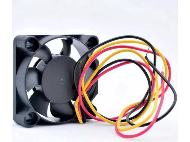 Alt view image 2 of 4 - DFB401005H 4cm 40mm fan 40x40x10mm DC5V 0.16A 3 wires 2 ball bearings Cooling fan suitable for router heat sink aluminum fins
