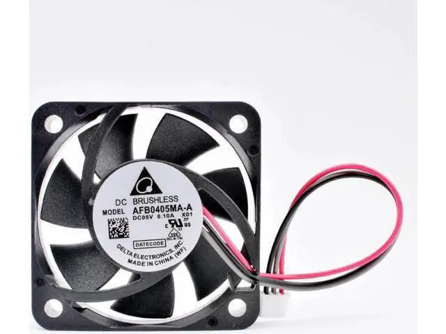 Alt view image 2 of 4 - AFB0405MA-A 4cm 40mm fan 40x40x10mm DC5V 0.10A Dual ball bearing 3-line cooling fan for micro device router