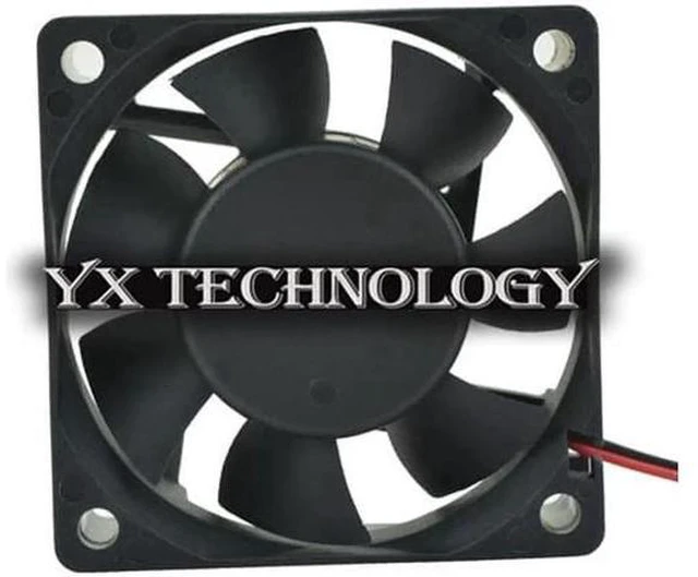 Alt view image 2 of 2 - YY6020H24B 24V 0.10A 6020 pairs of ball bearing cooling fan 6cm fan 60*60*20mm