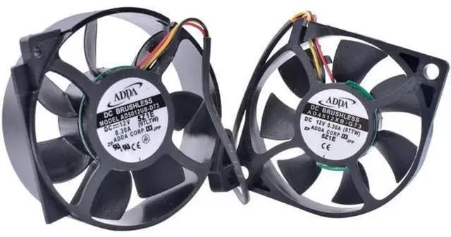 Main image of AD5012UB-D73 AD4512XB-G73 12V 0.30A Dual Fan Projector Cooling Fan