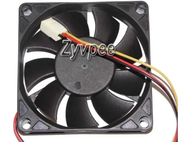 Alt view image 2 of 3 - 70mm B701512H TT-7015A 12V 0.3A 3 wires cpu cooling fan 70x15mm