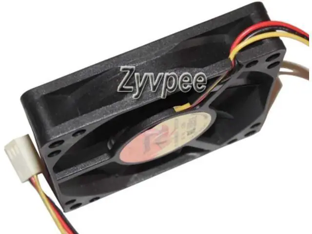 Alt view image 3 of 3 - 70mm B701512H TT-7015A 12V 0.3A 3 wires cpu cooling fan 70x15mm