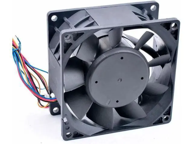 Alt view image 3 of 4 - PFB0848UHE 8cm 80mm fan 80x80x38mm DC48V 0.65A 4 lines high-volume cooling fan for server chassis