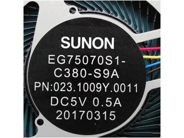 Alt view image 2 of 3 - new original cpu fan for L.ENOVO B720 cpu cooling fan cooler EG75070S1-C380-S9A 123.1009Y.0011