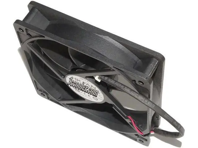 Alt view image 2 of 3 - 120mm AS12025M12 -R DC 12V 0.21A 2 Wires 12CM Case Cooling Fan