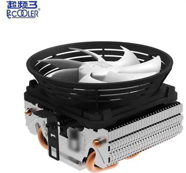 Main image of V4 2 Heat pipe CPU Cooler Radiator 10cm quiet fan For AMD AM3 AM2 Intel LGA 775 1151 1150 1155 1156 CPU Cooling fan