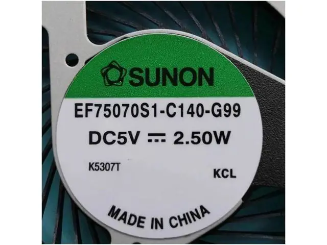 Alt view image 2 of 3 - New and Original CPU fan for SUNON EF75070S1-C140-G99 laptop CPU cooling fan cooler