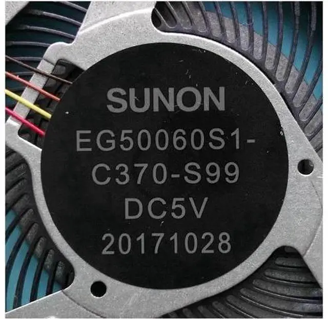 Alt view image 4 of 4 - NEW ORIGINAL CPU COOLING FAN FOR SUNON EG50060S1-C370-S99 DC28000KFS0 LAPTOP FAN COOLER