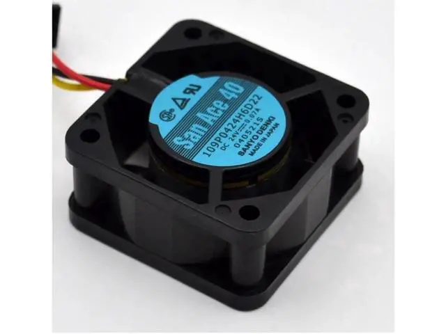 Alt view image 2 of 6 - New fan 4020 4CM 24V 0.07A inverter 109P0424H6D22 cooling fan 10 pcs\/lot