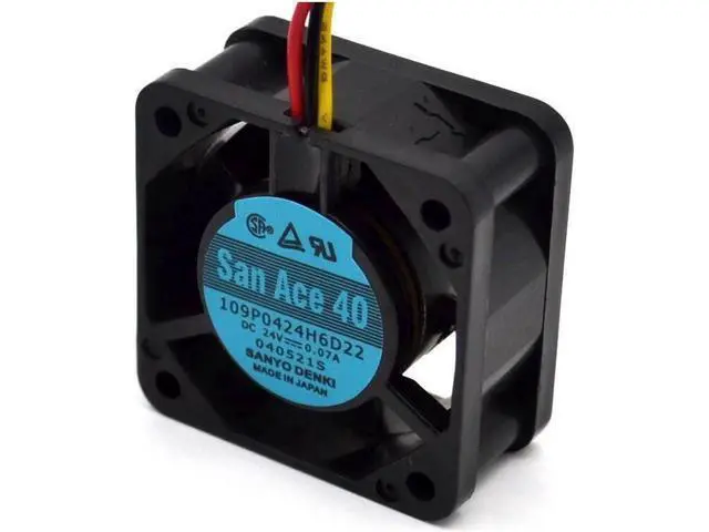 Alt view image 6 of 6 - New fan 4020 4CM 24V 0.07A inverter 109P0424H6D22 cooling fan 10 pcs\/lot