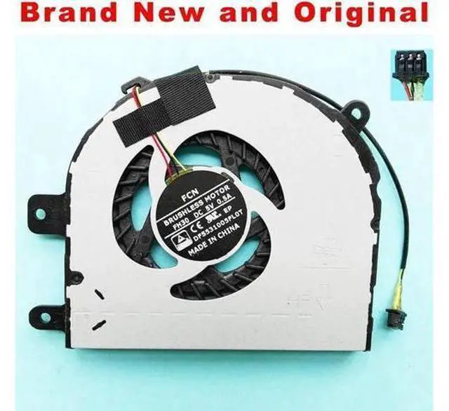 Main image of New original cpu cooling fan for Clevo N240WU N241WU N240PU N241PU N241BU N870HL fan cooler radiator