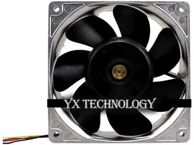 Alt view image 2 of 2 - 12038 1.0A 24V 12CM aluminum frame large air volume inverter fan 9GL1224J102 cooling fan