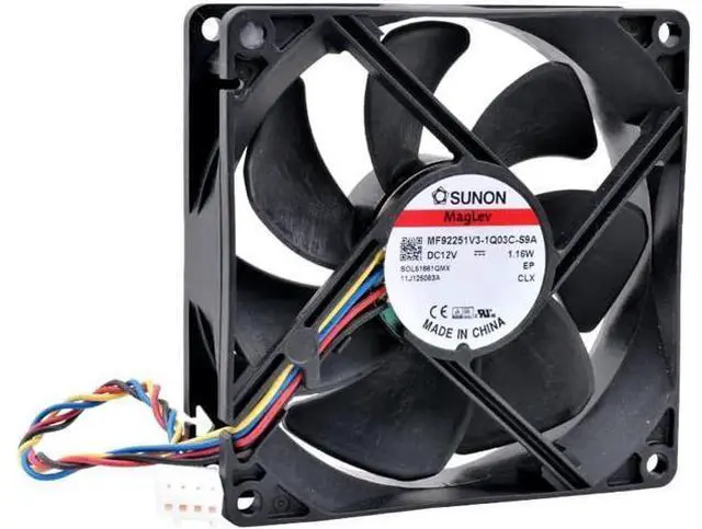 Main image of New MF92251V3-1Q03C-S9A 9cm 9025 92mm fan 92x92x25mm DC12V 1.16W 4pin quiet control speed CPU cooling fan