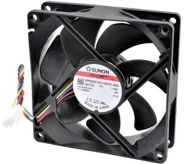 Alt view image 3 of 5 - New MF92251V3-1Q03C-S9A 9cm 9025 92mm fan 92x92x25mm DC12V 1.16W 4pin quiet control speed CPU cooling fan