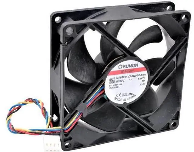 Alt view image 4 of 5 - New MF92251V3-1Q03C-S9A 9cm 9025 92mm fan 92x92x25mm DC12V 1.16W 4pin quiet control speed CPU cooling fan