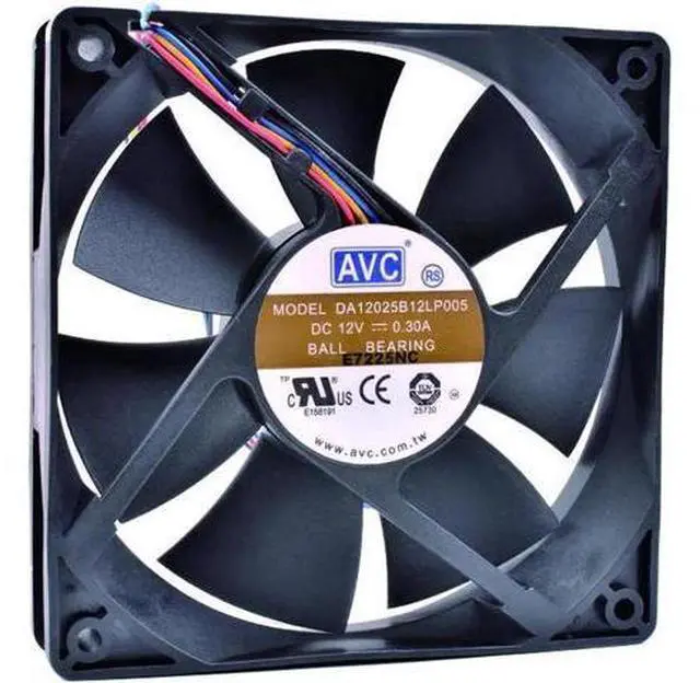 Main image of DA12025B12LP005 120mm fan 12cm 12025 12V 0.30A 4-wire PWM computer CPU high air volume cooling fan