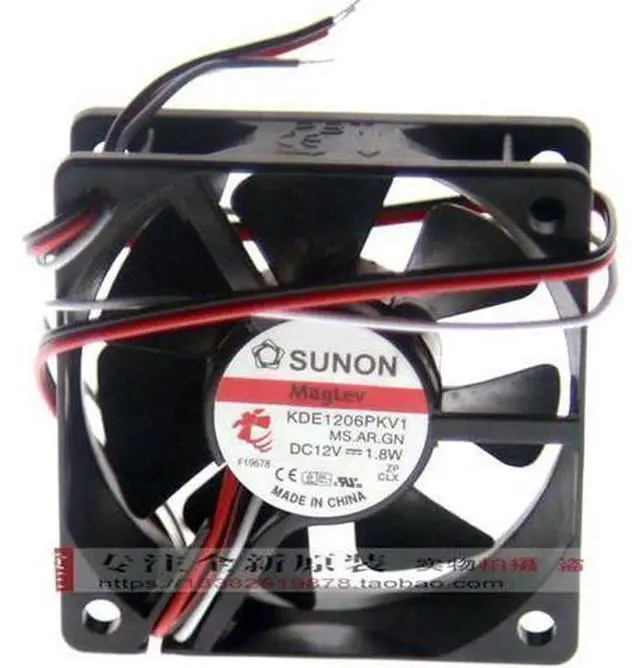 Main image of for 60MM DC Cooling FAN SUNON KDE1206PKV1 60*20mm 12V 1.8W 3 Wires 6CM CPU Case Fan