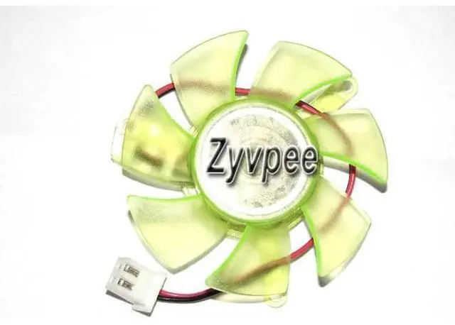 Alt view image 2 of 3 - for 2 Wires 2 Pins Video Card Cooling Fan DC12V 0.2A graphics card fan