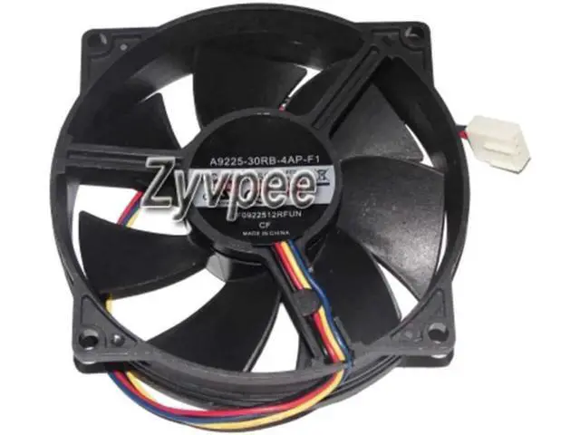 Alt view image 2 of 2 - 9CM A9225-30RB-4AP-F1 DF0922512RFUN 12V 0.6A 4 wires CPU Cooling Fan