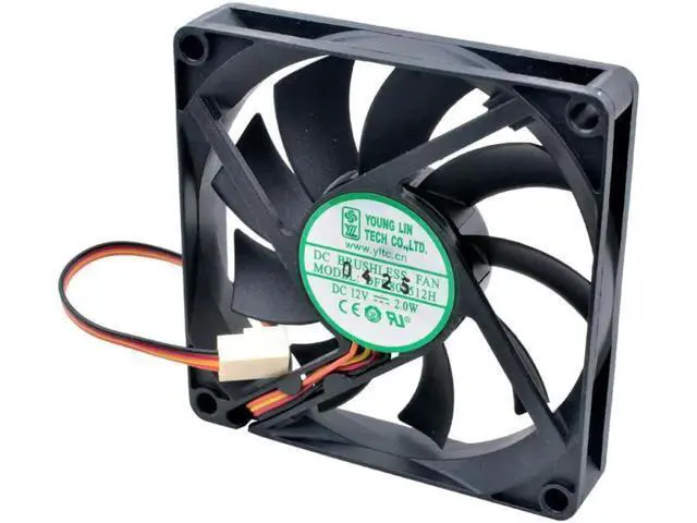 Alt view image 3 of 4 - Brand new DFB801512H 8cm 80mm fan 80x80x15mm DC12V 2.0W double ball bearing 4pin pwm cooling fan for case CPU