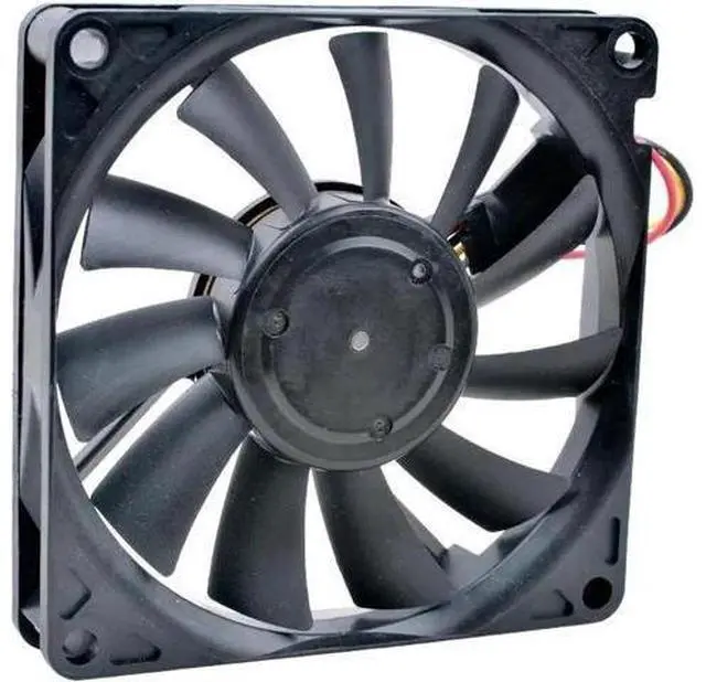Alt view image 4 of 5 - U80R12MLAB-58 8cm 80mm fan 80x80x15mm DC12V 0.12A 4 lines Industrial computer cooling fan with speed monitoring RD warning