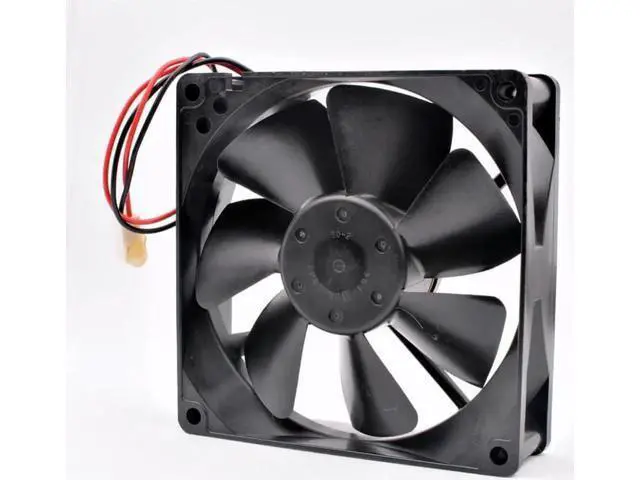 Alt view image 4 of 4 - 3610KL-04W-B50 9cm 92mm fan 92x92x25mm DC12V 0.43A 2 wires 2pin double balls large air volume cooling fan for UPS power supply