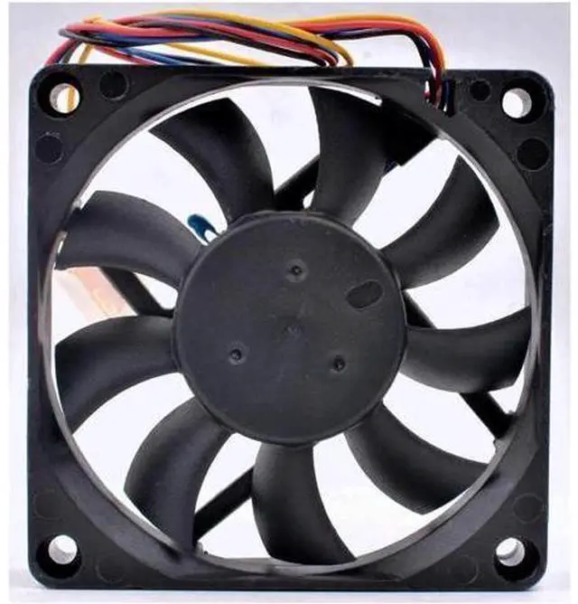 Alt view image 3 of 4 - DA07015B12U 7cm 70mm fan 12V 0.70A 4 lines pwm computer chassis CPU cooling fan