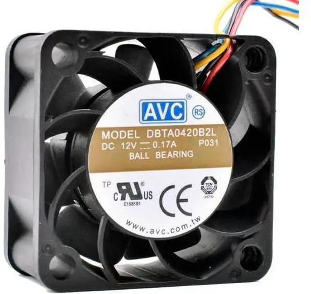 Main image of DBTA0420B2L 4cm 40x40x20mm 4020 40mm fan 12V 0.17A 4lines Computer CPU small cooling fan