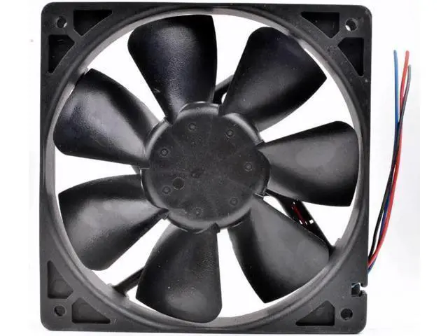 Alt view image 4 of 4 - WFB1212H-R00 12cm 12025 120mm fan DC12V 0.45A stall alarm large air volume computer chassis power cooling fan
