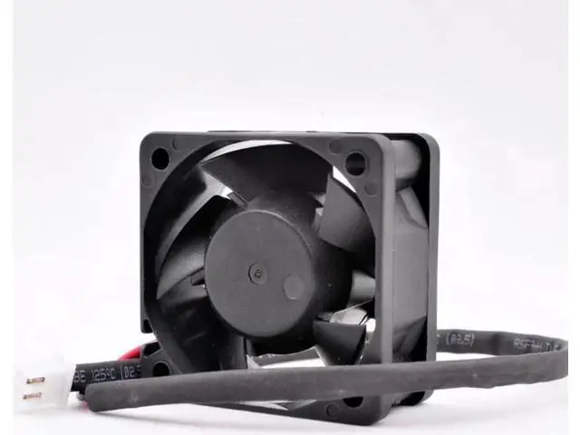 Alt view image 3 of 5 - EFC-04D12D 4cm 40mm fan 40x40x20mm DC12V 0.40A 2pin 2 ball bearings, large air volume cooling fan for chassis router