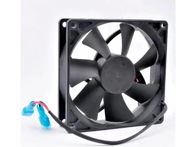 Alt view image 4 of 4 - DFB922512L 92mm fan 92x92x25mm DC12V 1.6W 2 wires, double ball bearings, cooling fan for chassis power supply CPU