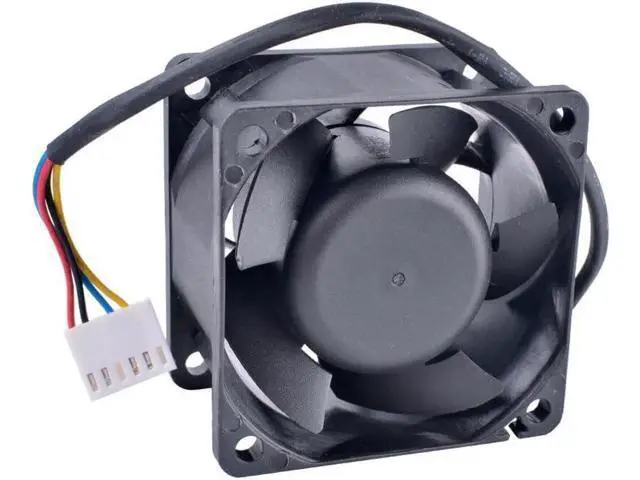 Alt view image 4 of 4 - PSD1206PMBX-A 6cm 60mm fan 6038 12V 18W Double ball bearing large air volume server cooling fan