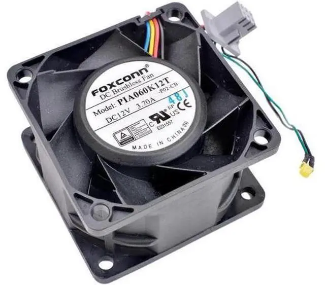 Main image of PIA060K12T 6cm 60mm fan 60x60x38mm DC12V 3.70A super large air volume cooling fan for server chassis or retrofit